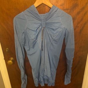 Lululemon hooded long sleeve Blue Hoodie